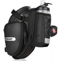 Cyklistikánál használható vízhatlan táska - Fekete