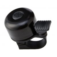 Kerékpáros csengő - Fekete