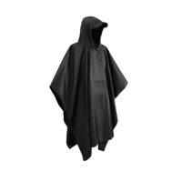 Kerékpáros poncsó - Fekete