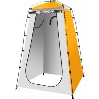 Kemping fürdő sátor - sárga