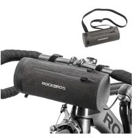 RockBros táska kerékpárvázra - Barna szürke, 2 liter
