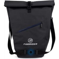 Vízálló kerékpáros táska a hátsó csomagtartóra - Fekete, 27 liter