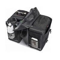 West Biking kerékpár hátsó csomagtartó táska - fekete, 30 liter