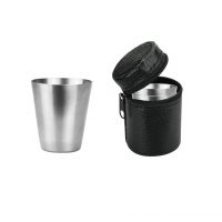 Rozsdamentes acél pohárszett - 4 darab