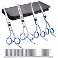 Professzionális nagy szőrtisztító készlet - Ezüst, kék