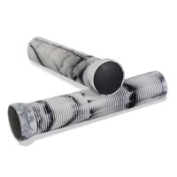 Lágyított kerékpár markolatok - Fehér-szürke