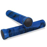Lágyított kerékpár markolatok - Kék-fekete