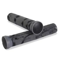 Lágyított kerékpár markolatok - Szürkésfekete