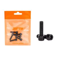 Titán szárcsavarok M5x18 mm, 6 darabos készlet - Fekete