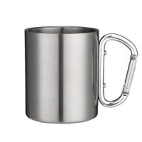 Kempingová bögre karabínerrel