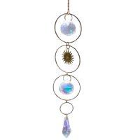 Feng Shui – Kristályfüggöny – Arany nap