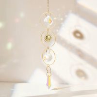 Feng Shui – Kristályfüggöny – Arany sugarak