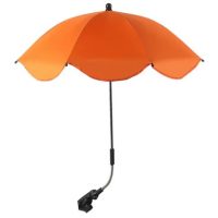 Állítható esernyő UV védelemmel és babakocsi rögzítéssel - Narancssárga