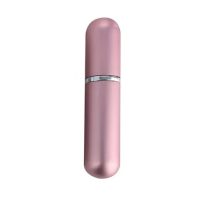 Utazó parfümös üveg 5 ml - Rózsaszín