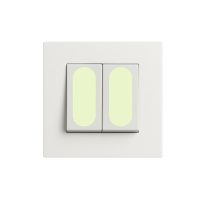Öntapadó fényvisszaverő szalagok - neon sárga, 20 db