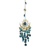 Feng Shui - Játékos függöny - Kék Nap