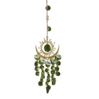 Feng Shui - Játékos függöny - Zöld Nap