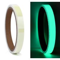 Fényvisszaverő öntapadó szalag - Zöld, 1 cm