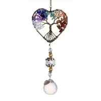 Feng Shui - Kristályfüggő - Életfa színes