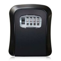 Biztonsági doboz kódzárral – IP65, fekete