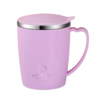 Termo bögre fedéllel 350ml - Rózsaszín