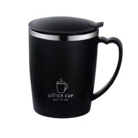 Termo bögre fedéllel 350ml - Fekete