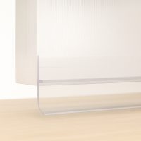 Öntapadó ajtóél 100 cm - Átlátszó