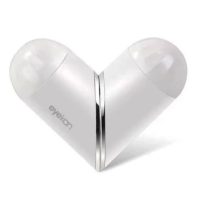 Szív alakú utazó tok kontaktlencsékhez - Fehér