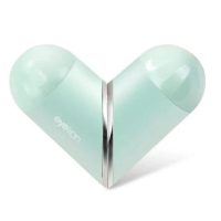 Szív alakú utazó tok kontaktlencsékhez - Zöld