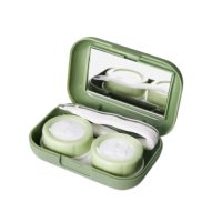 Utazási doboz a kontaktlencsékhez - Khaki