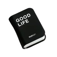 Utazó tok kontaktlencsékhez - Fekete könyv