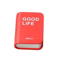 Utazó tok kontaktlencsékhez - Piros könyv