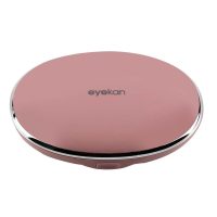 Ovális utazási doboz a kontaktlencsékhez - Rózsaszín