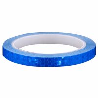 Reflexiós öntapadós szalag - Kék, 1 cm