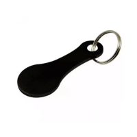 Vásárlási zseton tartó - Fekete