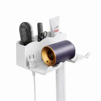 Öntapadós tartó elektromos fogkeféhez - Fehér