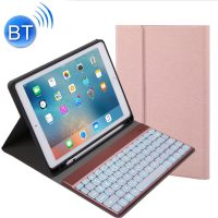 Deluxe iPad billentyűzet + Apple Pencil foglalat - Rózsaszín