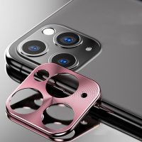 Fém keret hátulsó kamerához iPhone 11 Pro/11 Pro Max - Rózsaszín