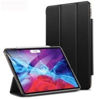 PU h\u00edv\u00e1z Apple iPad Pro 12.9 (2020) + Apple Pencil rekesz - Fekete