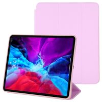 PU ház Apple iPad Pro 12.9 (2020) - Rózsaszín