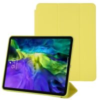 PU bőrtok Apple iPad Pro 11 (2020) készülékhez - sárga