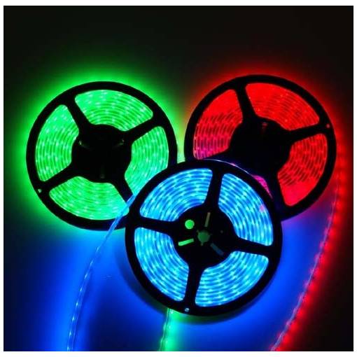Foto - Vízálló RGB LED szalag 5 m – 60 LED/m, SMD5050, IP65