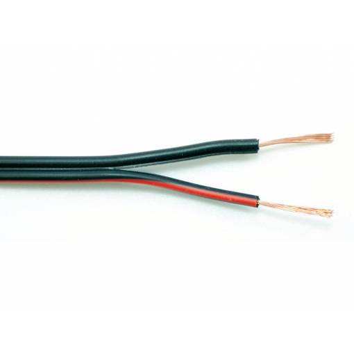 Foto - Kétvezetékes CYH - 2x 0,15 mm² fekete-vörös