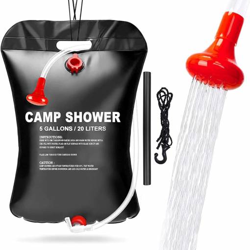 Foto - Utazási napenergia zuhany - 20 liter