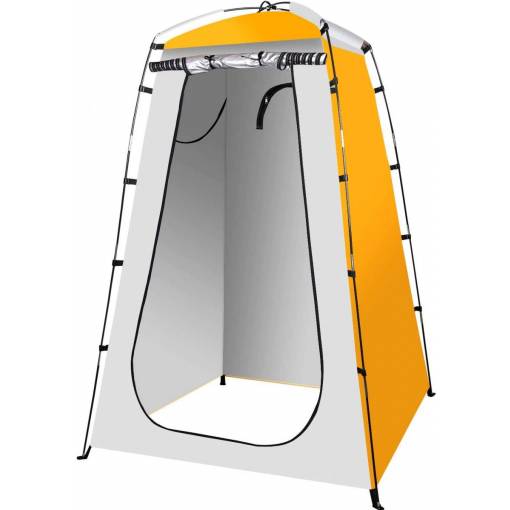 Foto - Kemping fürdő sátor - sárga