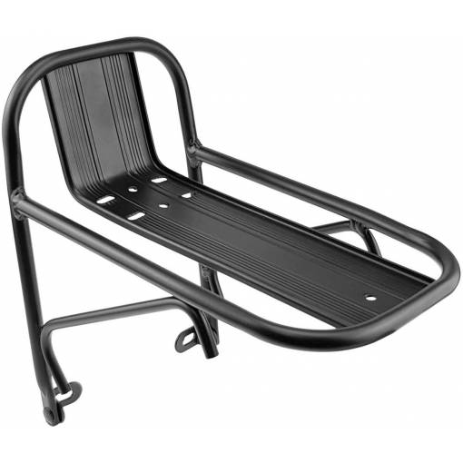 Foto - Első kerékpár kosár - Fekete