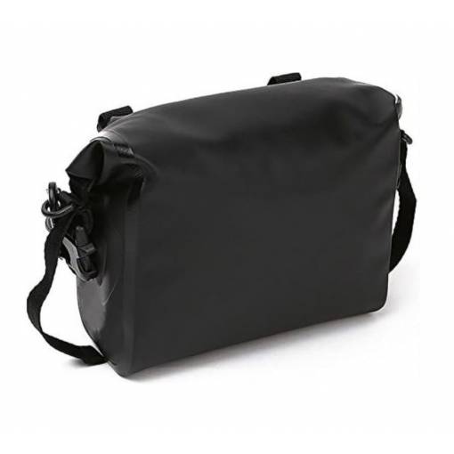 Foto - Vízzáró táska kerékpárvázra - Fekete