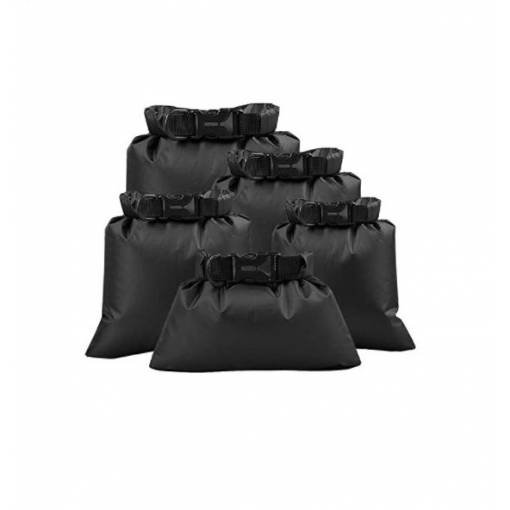 Foto - Vízálló kültéri táskakészlet - Fekete, 5 darab