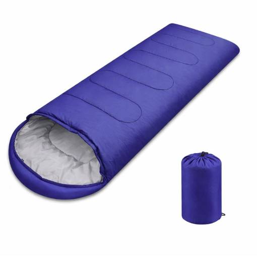 Foto - Hálózsák cipzárral - Kék