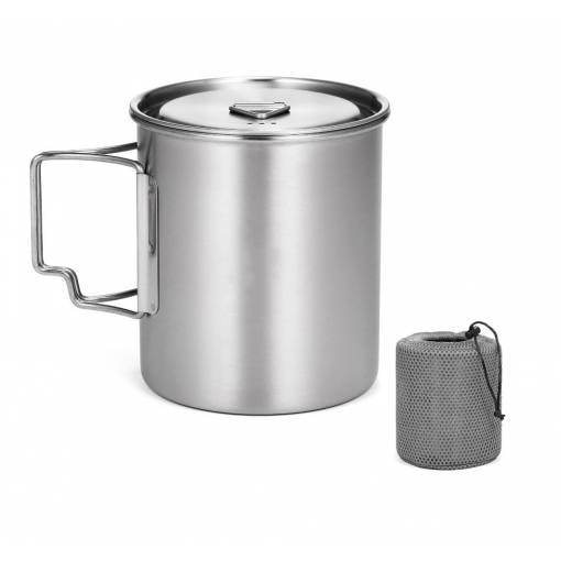 Foto - Kemping bögre fedéllel - 750 ml